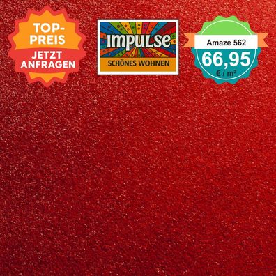 JAB Teppichboden Amaze 562 - Velours 5 m breit - m² nur € 66,95 €