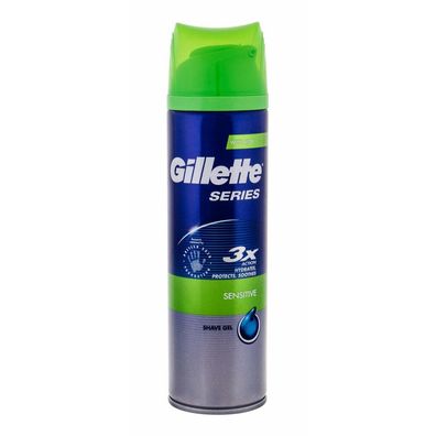 Gillette Serie Sensitive Rasierschaum Fuer Empfindliche Haut 200ml