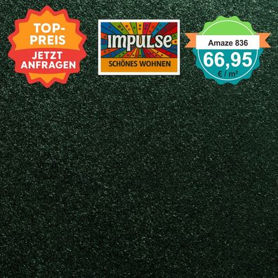JAB Teppichboden Amaze 836 - Velours 5 m breit - m² nur € 66,95 €