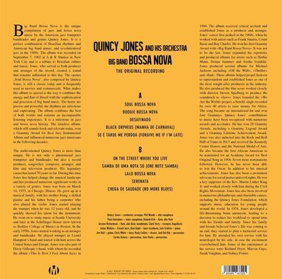 Quincy Jones: Big Band Bossa Nova (180g) (Limited Numbered Edition) (Yellow Vinyl) -