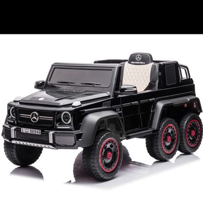 Kinderfahrzeug - Elektro Auto „Mercedes G63 AMG 6×6“ - lizenziert - 12V7AH Akku + 2,4