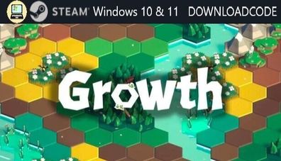 NEU PC Computer Spiel Growth für Windows 10 11 STEAM Downloadcode Game Key Email