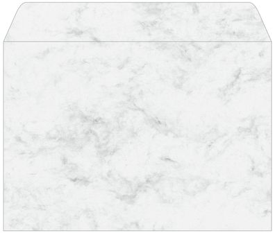 Sigel Umschlag C5 90g Marmor grau 25St DU202