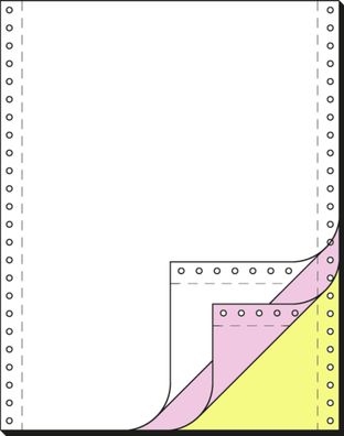 Sigel Computerpapier 12x240 3f SD 600Bl 33243