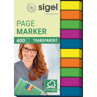 Sigel Haftmarker Folie 50x75mm HN617