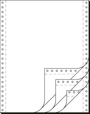 Sigel Computerpapier 12x240 4f SD 500Bl 91400