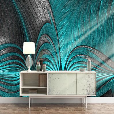 3D Leder Relief Hintergrundwand - Nightclub Lounge Vlies Fototapete 10146