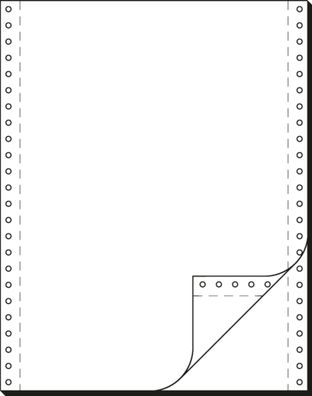 Sigel Computerpapier 12x240 2f SD 1000Bl 91200