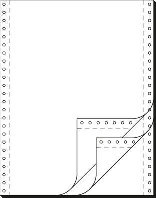 Sigel Computerpapier 12x240 3f SD 600Bl 32243
