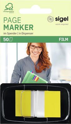 Sigel Z-Marker Folie Color-Tip 39x69mm HN490