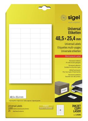 Sigel Universal-Etikett ws 1000Et LA106