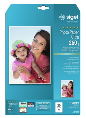 Sigel Inkjet Ultra Fotopapier A4 260g IP677