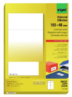 Sigel Universal-Etikett ws 1200Et LA160