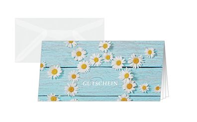 Sigel Gutschein-Karte DIN lang 220g DS102