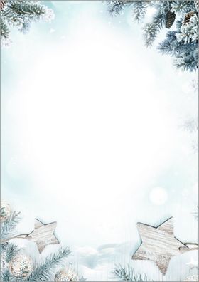 Sigel Weihnachtspapier A4 90g 25Bl DP312