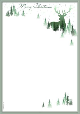 Sigel Weihnachtspapier A4 90g 25Bl DP284