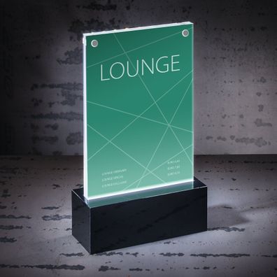 Sigel LED-Tischaufsteller luminous TA423