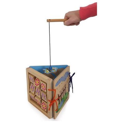 small foot Angelspiel Motorik Dreifach Spaß ab 2 Jahren