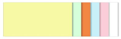 Sigel Moderationskarten rechteckig Papier BA100