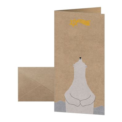 Sigel Weihnachts-Karte DL 225g 10 + 10St DS078