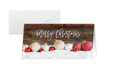 Sigel Weihnachts-Karte DL 250g 25 + 25St DS090