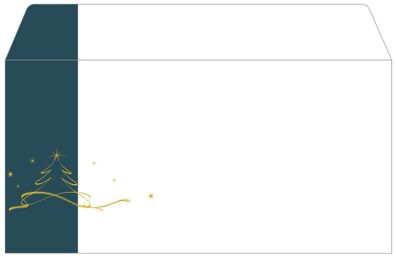 Sigel Weihnachtsumschlag DIN lang 90g DU254