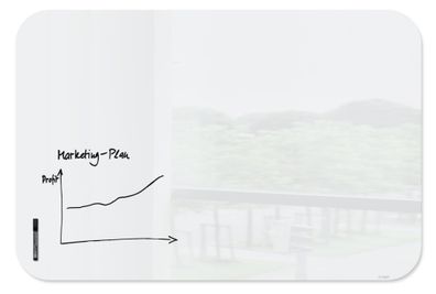 Sigel Glas-Whiteboard Artverum weiß GL305