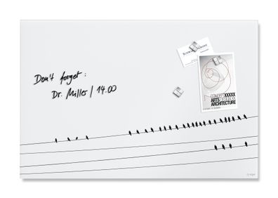 Sigel Glas-Magnettafel Artverum GL284