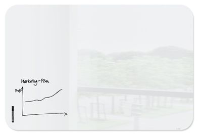 Sigel Glas-Whiteboard Artverum weiß GL306