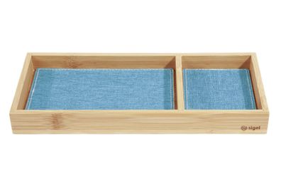 Sigel Zubehörablage Bambus 245x25x109mm SA206