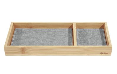 Sigel Zubehörablage Bambus 245x25x109mm SA205