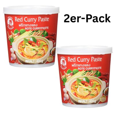 2er-Pack COCK Rote Currypaste 400g