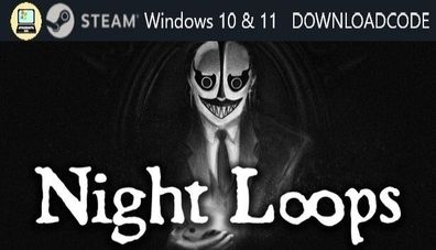 NEU PC Computer Spiel Night Loops für Windows 10 11 STEAM Download Code Game Key