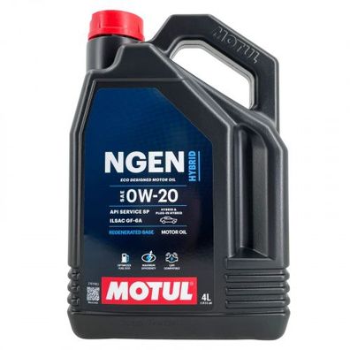 Motul Ngen Hybrid 0W-20 4 Liter