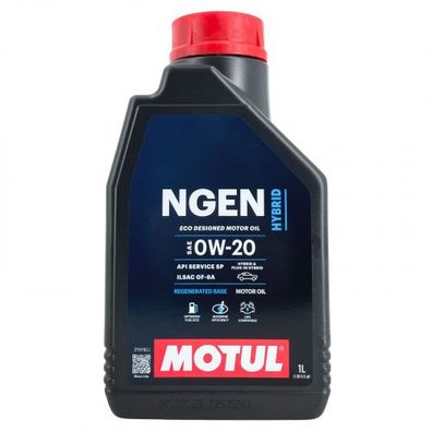 Motul Ngen Hybrid 0W-20 1 Liter