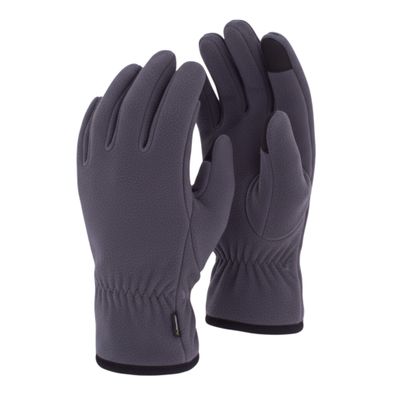 Jack Wolfskin Kaskaden Handschuhe Herren Fleecehandschuhe Touch Grau