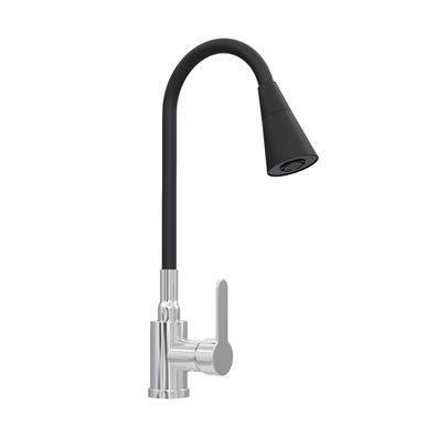 Küchenarmatur Wasserhahn Küche Mischbatterie Flexibel 2 Strahlarten Chrom 10903