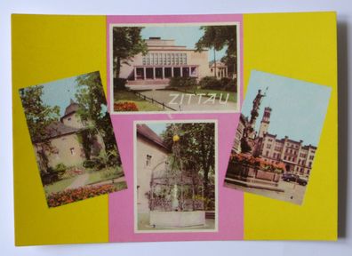 AK Zittau DDR Ansichtskarte