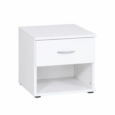Schubcontainer Beistelltisch Nachtschrank weiss Büroschrank #1926