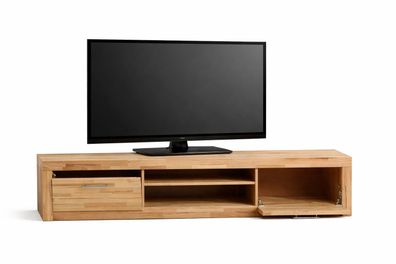 Lowboard 200x42x40 cm TV-Schrank Fernsehschrank Kernbuche #1424