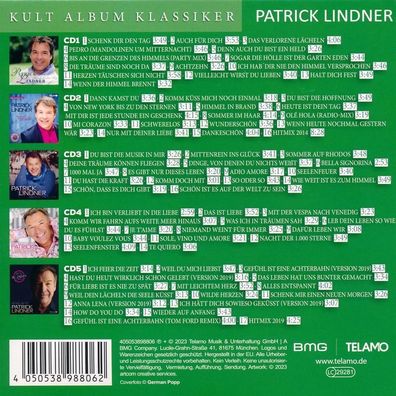 Patrick Lindner: Patrick Lindner: Kult Album Klassiker - - (