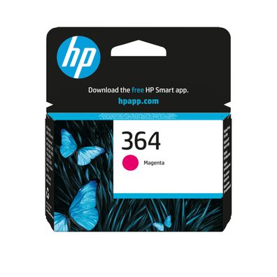 HP Tintenpatrone Nr. 364 CB319EE Magenta (ca. 300 Seiten)