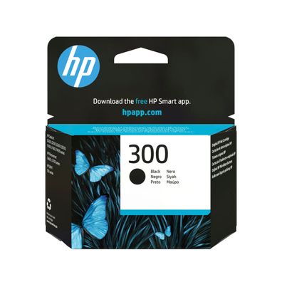 HP Tintenpatrone Nr. 300 CC640EE Schwarz (ca. 200 Seiten)