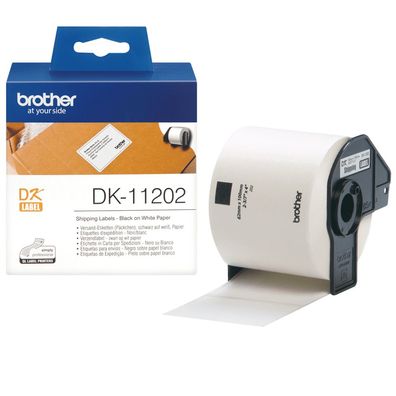 Brother Versandetiketten DK-11202 (300 St.) weiß 62 x 100 mm