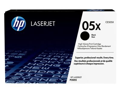 HP 05X Schwarz Original LaserJet Tonerkartusche