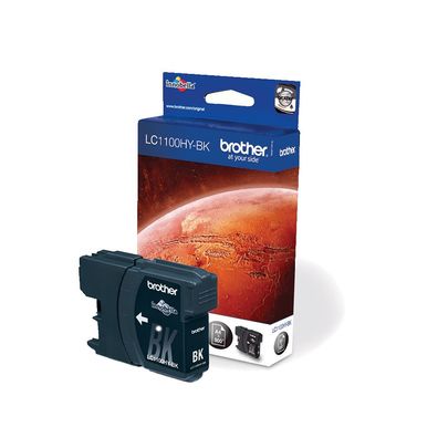 Brother Tintenpatrone LC-1100HYBK Schwarz (ca. 900 Seiten)