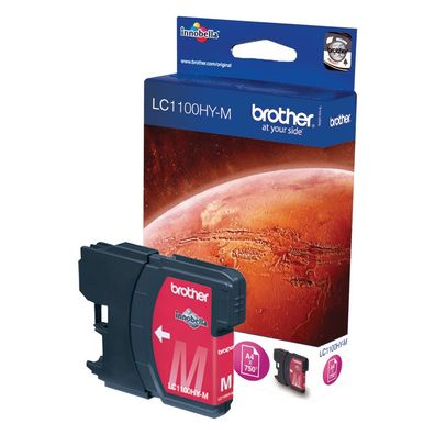 Brother Tintenpatrone LC-1100HYM Magenta (ca. 750 Seiten)