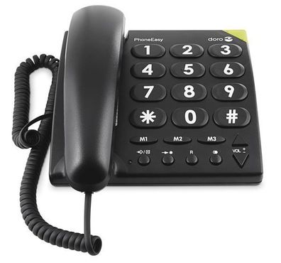 Doro PhoneEasy 311c (schwarz)