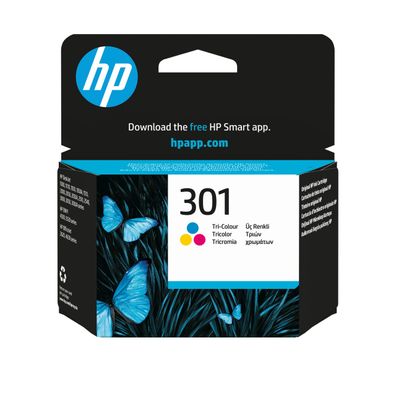 HP Tintenpatrone Nr. 301 CH562EE dreifarbig (ca. 150 Seiten)