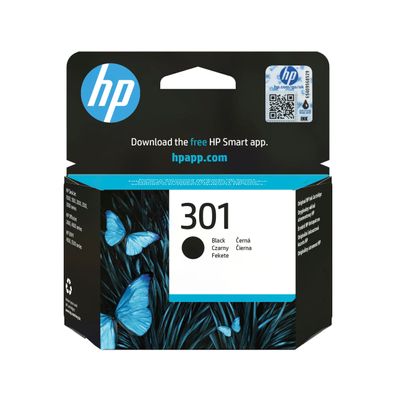 HP Tintenpatrone Nr. 301 CH561EE Schwarz (ca. 170 Seiten)